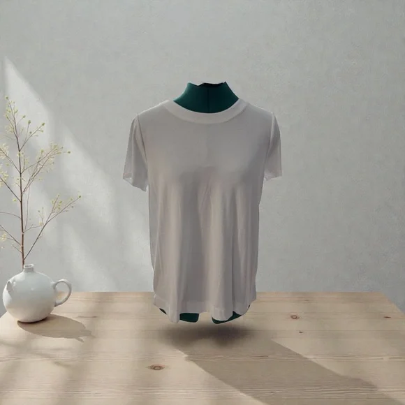 J.Jill Wherever Collection White Tee - Picture 3 of 5